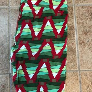 Lularoe Christmas Leggings TC